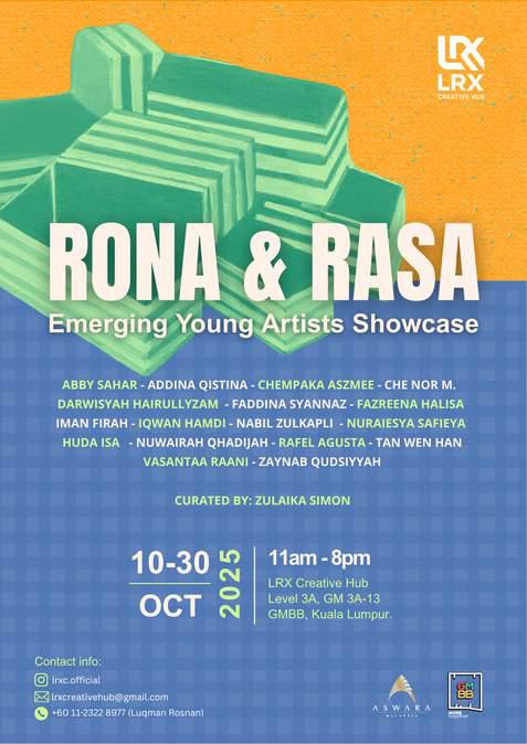 Pameran Rona & Rasa  10 – 30 Oktober 2025